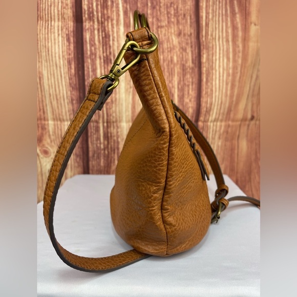 Ana brown ring boho faux leather adjustable strap should bag purse handbag - Picture 5 of 14